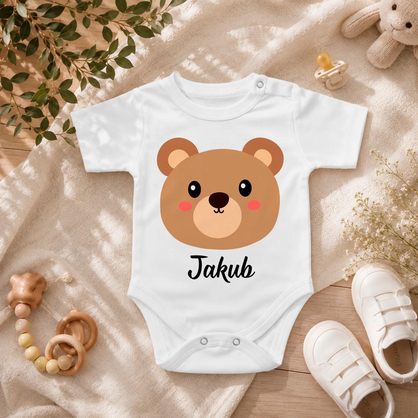 Detské body so zvieratkami a menom