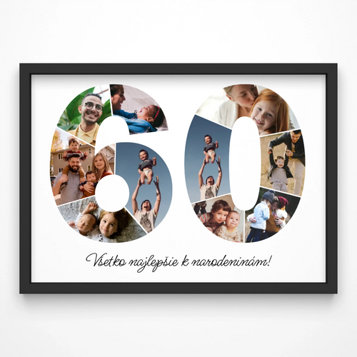 Fotokoláž k 60. narodeninám (60-69)