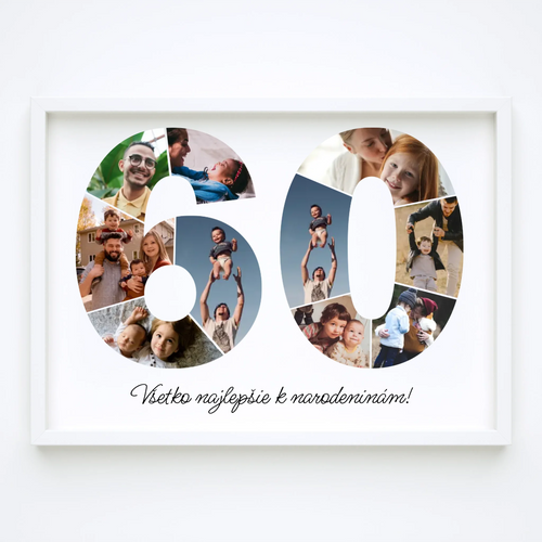 Fotokoláž k 60. narodeninám (60-69) – 2